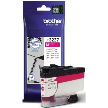 Brother Tintenpatrone LC-3237M magenta Druckleistung ca. 1500 Seiten