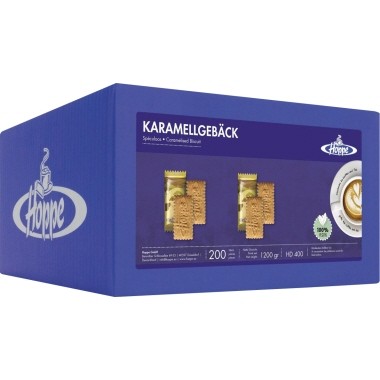 Hoppe Gebäck Karamell 200 x 6 g/Pack