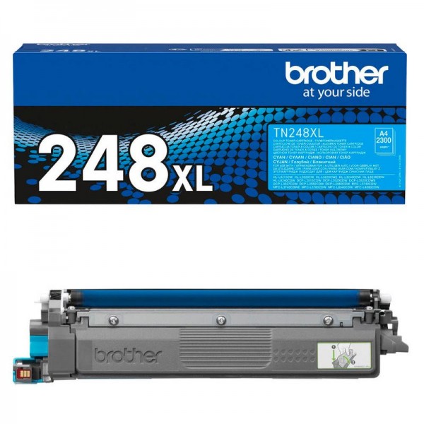 Brother Toner TN248XLC cyan Druckseiten: ca. 2.300 Seiten