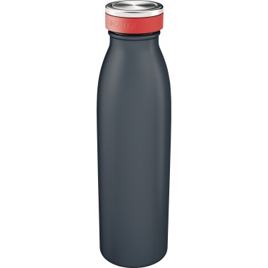 Trinkflasche Leitz Cosy grau Maße: 6,8 x 23,5 cm (Ø x H)