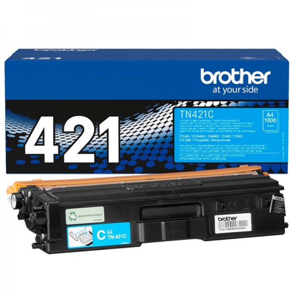 Brother Toner TN421C cyan Druckleistung ca. 1.800 Seiten